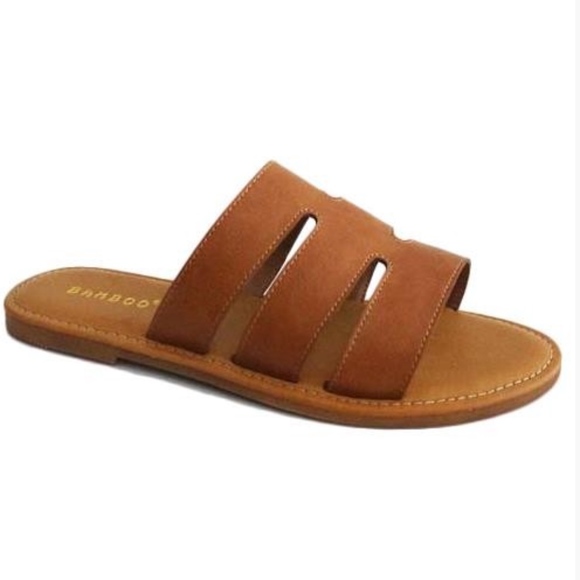 BAMBOO Shoes - Bamboo | Casual Flat Slip On Sandals